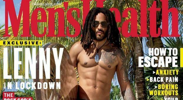 56 anni e addominali scolpiti, Lenny Kravitz da urlo, il segreto svelato a Men's Health