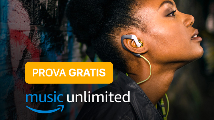 Amazon Music Unlimited gratis per 30 giorni