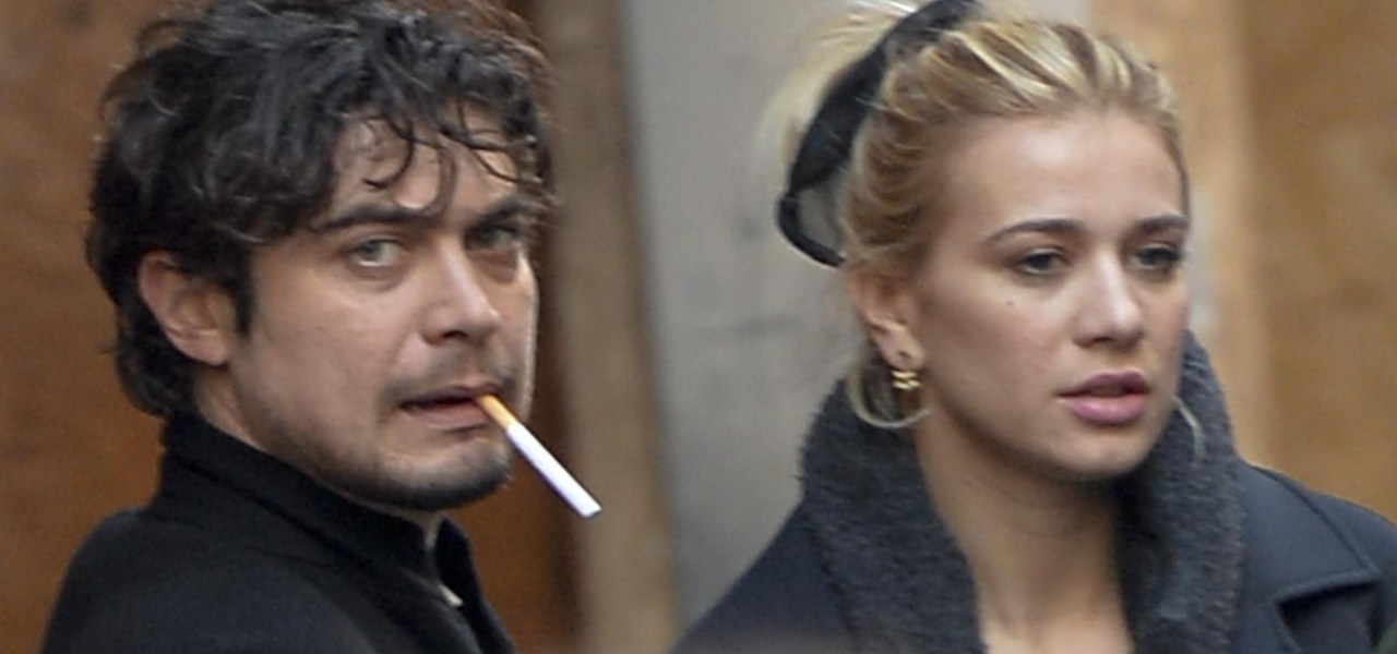 Riccardo Scamarcio con Clizia Incorvaia